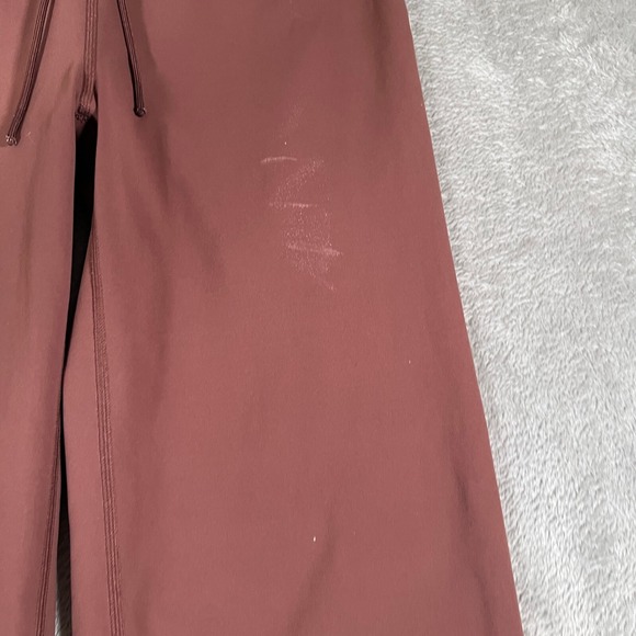 Vuori Daily Wide Leg Pants Women Medium Brown Terracotta Lounge READ DESCRIPTION - Picture 5 of 10